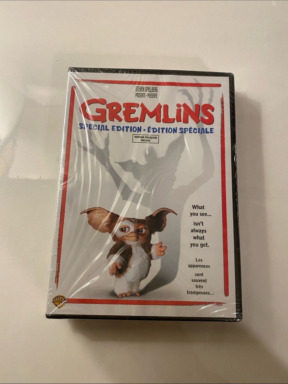 Gremlins Special Edition VHS — White and Red Cover